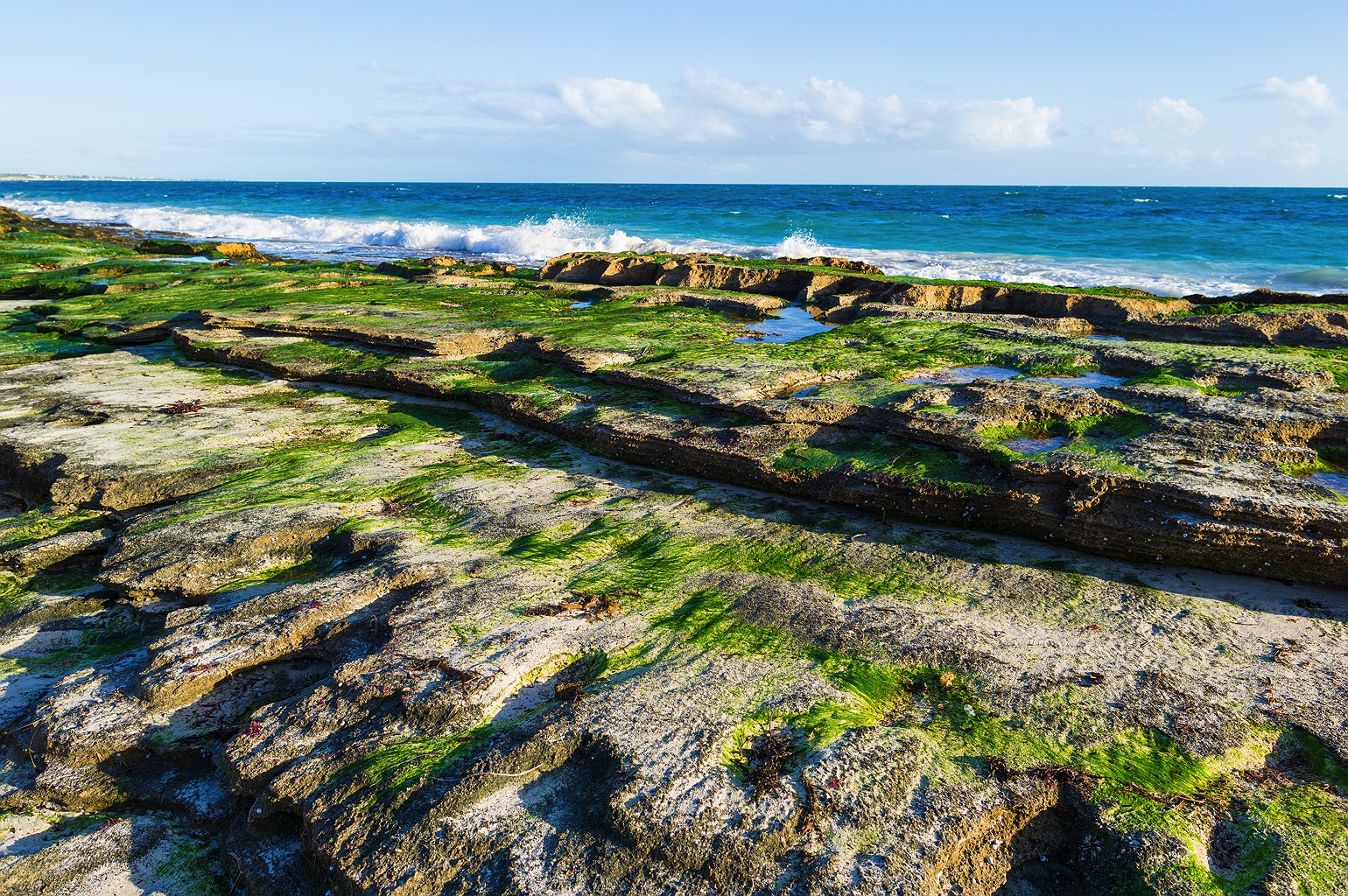 buns-beach-moss-covered-rocks