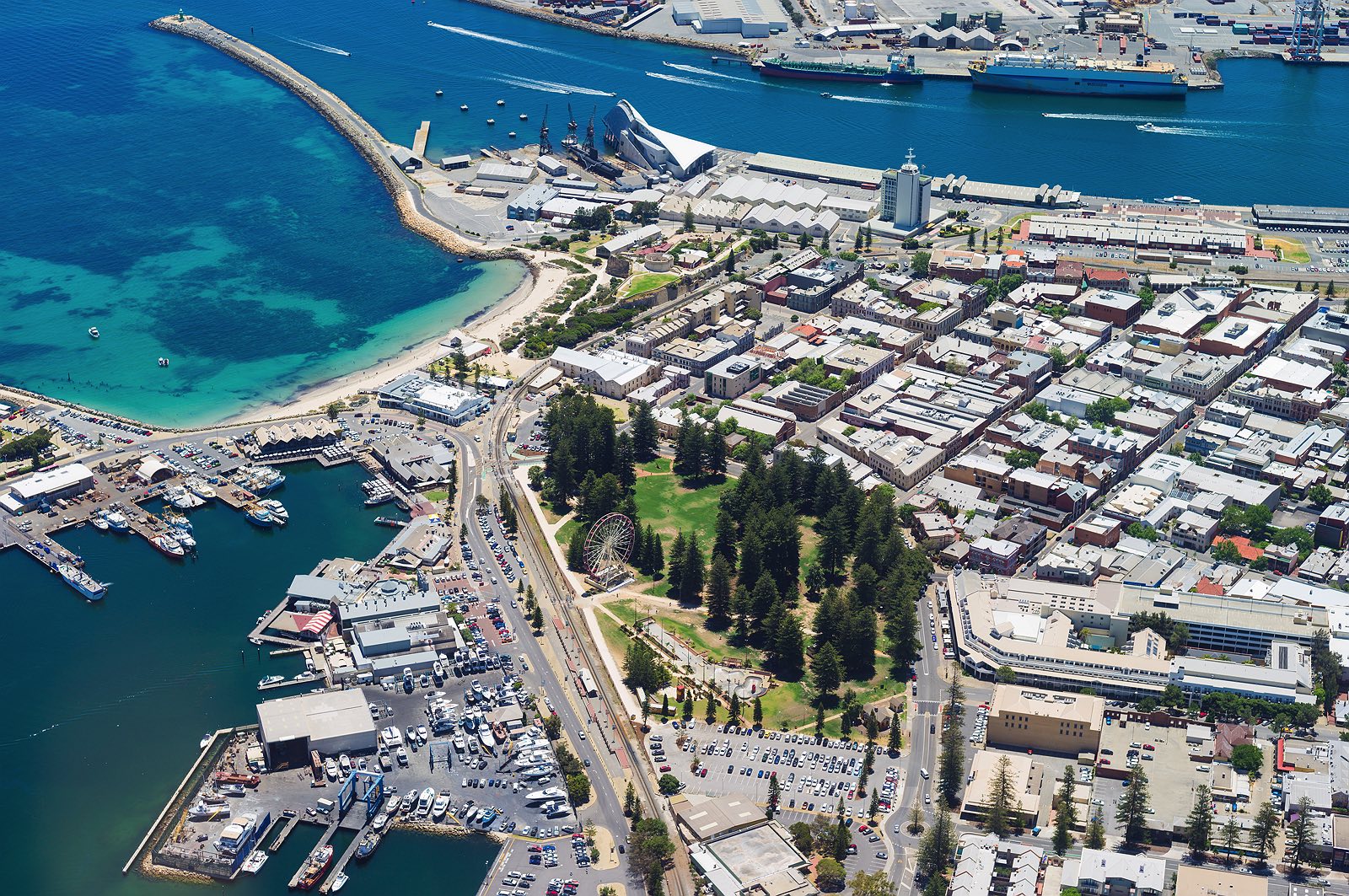fremantle-town-aerial