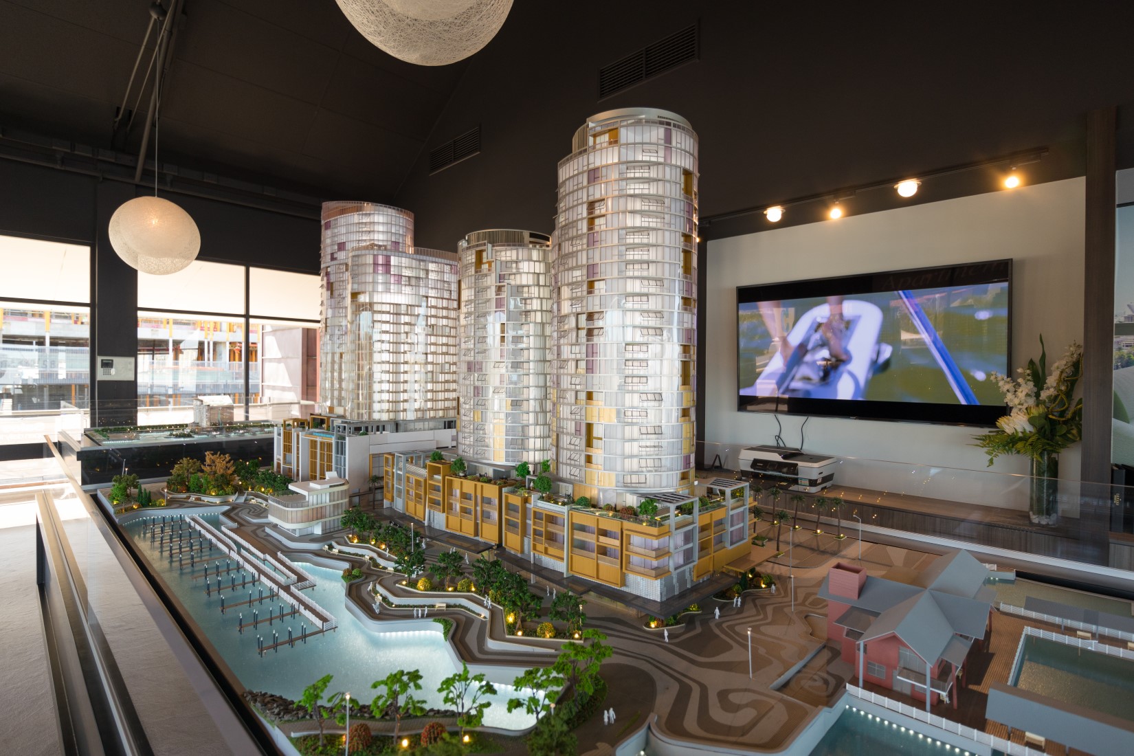 Ritz Carlton The Towers Scale Model Concept Photographs