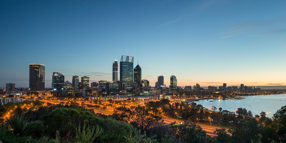 Perth City Skyline 2012 – Rob Dose, Landscape and Portrait photography ...