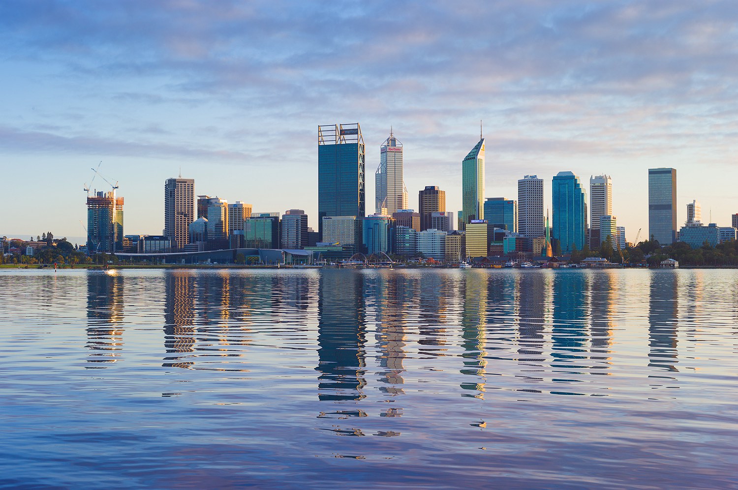 Perth City Skyline 2016